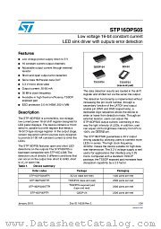 STP16DPS05 datasheet pdf ST Microelectronics
