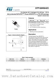 STP180NS04ZC datasheet pdf ST Microelectronics