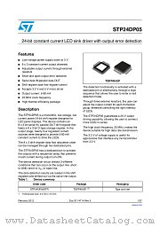 STP24DP05 datasheet pdf ST Microelectronics