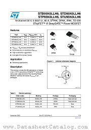 STP95N3LLH6 datasheet pdf ST Microelectronics