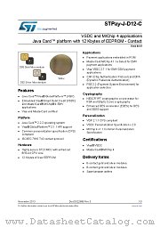 STPay-J-D12-C datasheet pdf ST Microelectronics