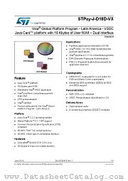 STPay-J-D18D-VX datasheet pdf ST Microelectronics