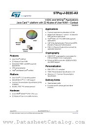 STPay-J-D22C-AX datasheet pdf ST Microelectronics