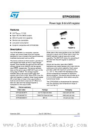 STPIC6D595 datasheet pdf ST Microelectronics
