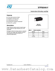 STPS0540ZY datasheet pdf ST Microelectronics