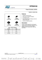 STPS2H100UF datasheet pdf ST Microelectronics