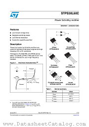 STPS30L60CTN datasheet pdf ST Microelectronics