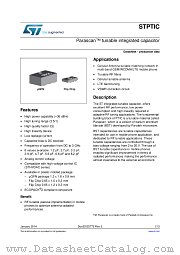 STPTIC-27F1M6 datasheet pdf ST Microelectronics