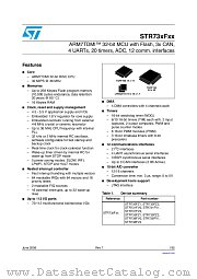 STR735FZ1 datasheet pdf ST Microelectronics