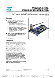 STR91X-SK/KEI datasheet pdf ST Microelectronics