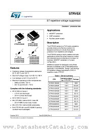 STRVS185X02B datasheet pdf ST Microelectronics