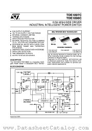 TDE1898CFPT datasheet pdf ST Microelectronics