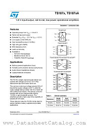 TS1874IYDT datasheet pdf ST Microelectronics