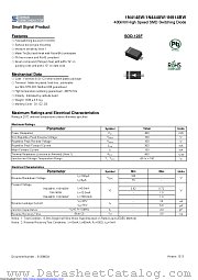 1N914BW datasheet pdf Taiwan Semiconductor