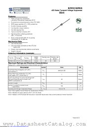 BZW04-94B datasheet pdf Taiwan Semiconductor