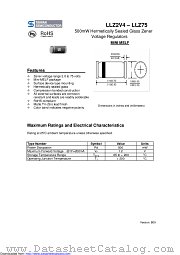 LLZ6V2 datasheet pdf Taiwan Semiconductor