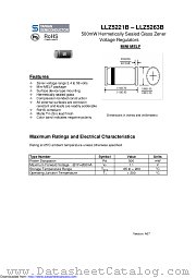 LLZ5241B datasheet pdf Taiwan Semiconductor