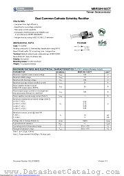 MBR30H100CT datasheet pdf Taiwan Semiconductor