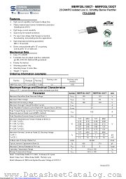 MBRF20L100CT datasheet pdf Taiwan Semiconductor