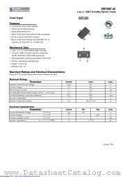 RB706F-40 datasheet pdf Taiwan Semiconductor