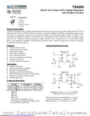 TS5205CX525 datasheet pdf Taiwan Semiconductor