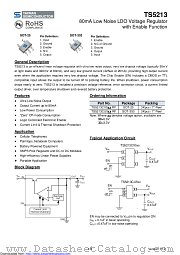 TS5213CX533 datasheet pdf Taiwan Semiconductor