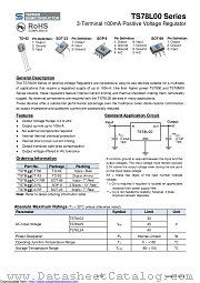 TS78L09CX datasheet pdf Taiwan Semiconductor