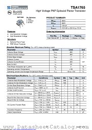 TSA1765CW datasheet pdf Taiwan Semiconductor