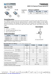 TSM8N80CI datasheet pdf Taiwan Semiconductor