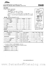 2SA489 datasheet pdf TOSHIBA