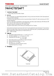 74VHCT573AFT datasheet pdf TOSHIBA