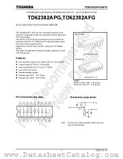 TD62382AFG datasheet pdf TOSHIBA