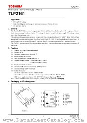 TLP2161 datasheet pdf TOSHIBA