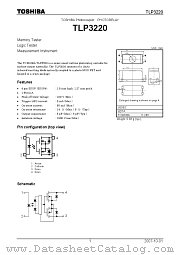 TLP3220 datasheet pdf TOSHIBA