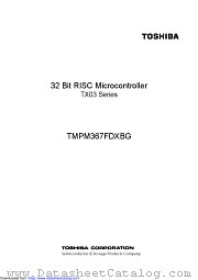 TMPM367FDXBG datasheet pdf TOSHIBA