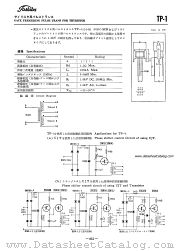TP-1 datasheet pdf TOSHIBA