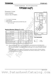 TPS601A(F) datasheet pdf TOSHIBA