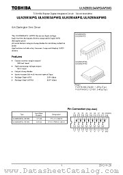 ULN2803AFWG datasheet pdf TOSHIBA