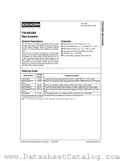 74VHCU04MX_NL datasheet pdf Fairchild Semiconductor