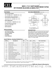 NE5511279A-T1A datasheet pdf NEC