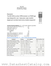 2SC1306 datasheet pdf Unknow