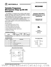 MC33468 datasheet pdf ON Semiconductor