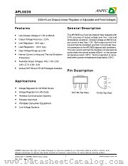 APL5835-28E datasheet pdf ANPEC Electronics Corporation