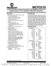 MCP2510-EST datasheet pdf Microchip