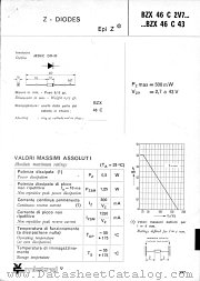 BZX46C36 datasheet pdf etc