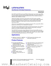 LXT974B datasheet pdf Intel