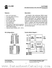 GLT725608-12J3 datasheet pdf etc