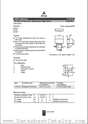 K7252M datasheet pdf EPCOS