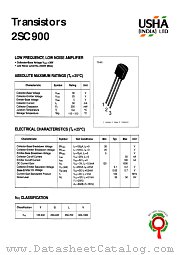 2SC900 datasheet pdf USHA India LTD