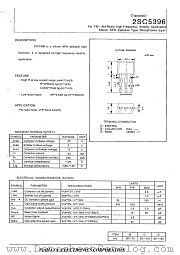 2SC5396 datasheet pdf Isahaya Electronics Corporation